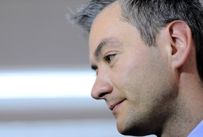 Robert Biedro� (fot. Maciej Biedrzycki/FORUM)
