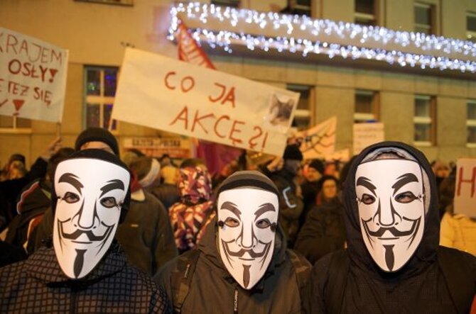 Manifestacja w Gdynii, fot. PAP/Adam War�awa