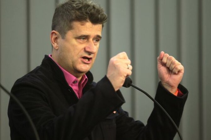 Janusz Palikot (fot. PAP/Tomasz Gzell)