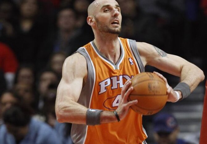 Marcin Gortat (fot. KAMIL KRZACZYNSKI / newspix.pl)
