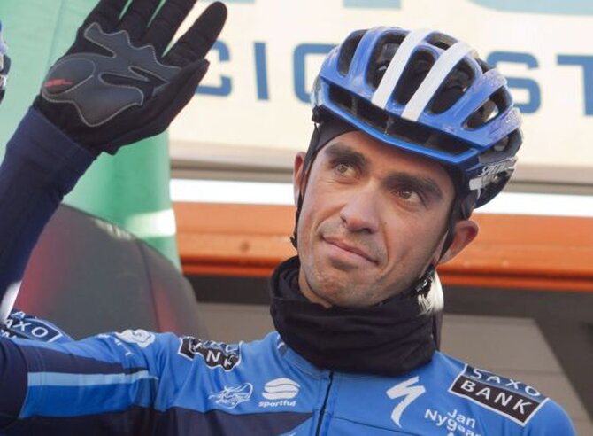 Alberto Contador, fot. PAP/EPA/MONTSERRAT
