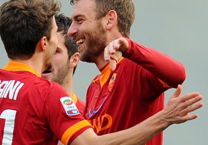 Daniele De Rossi (fot. EPA/ETTORE FERRARI/PAP)