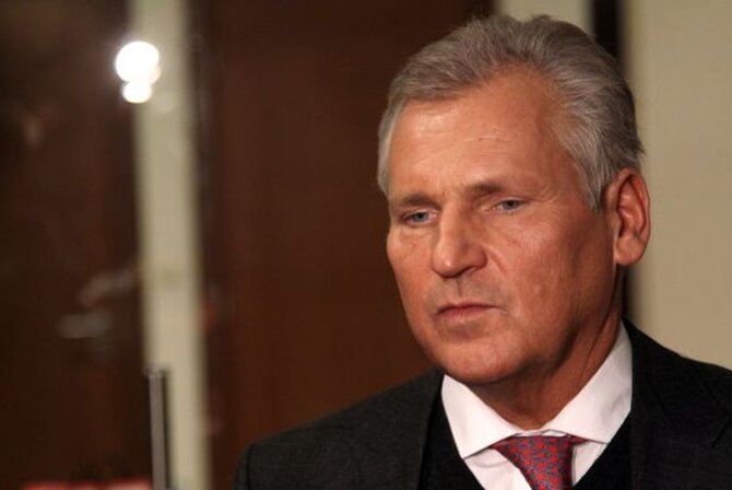 Aleksander Kwa�niewski (fot. 	Aleksander Majdanski / Newspix.pl )