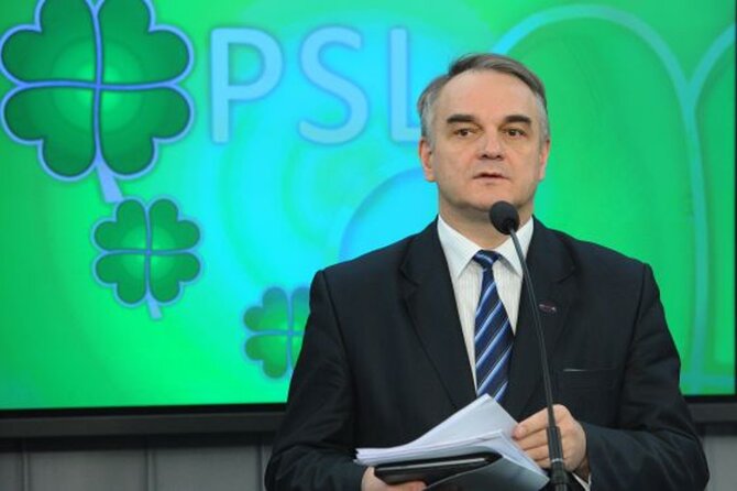 Szef PSL Waldemar Pawlak (fot. PAP/Grzegorz Jakubowski)