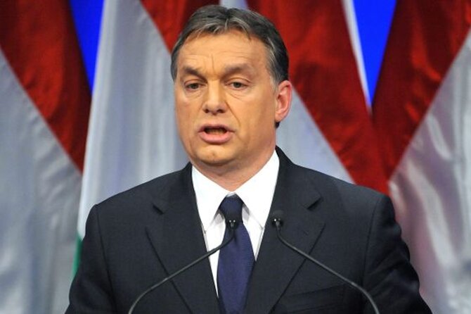 Viktor Orban (fot.EPA/TAMAS KOVACS/PAP)