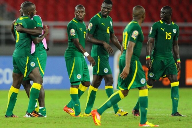 Senegalczycy ponie�li w czasie tegorocznych rozgrywek Pucharu Narod�w Afryki spektakularn� kl�sk� (fot. ABACA / Newspix.pl)