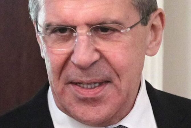 Siergiej �awrow (fot. EPA/MAXIM SHIPENKOV/PAP)