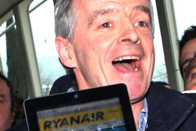 Michael O'Leary (fot. EPA/LUIS TEJIDO/PAP)