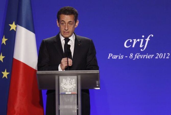 Nicolas Sarkozy (fot. EPA/JACKY NAEGELEN/POOL MAXPPP/PAP)