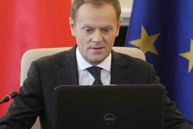 Donald Tusk (fot. PAP/Radek Pietruszka)