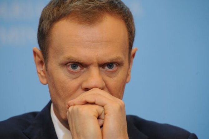 Donald Tusk ma k�opot, bo zapomnia� zorganizowa� Polakom igrzyska? (fot. PAP/Andrzej Hrechorowicz)