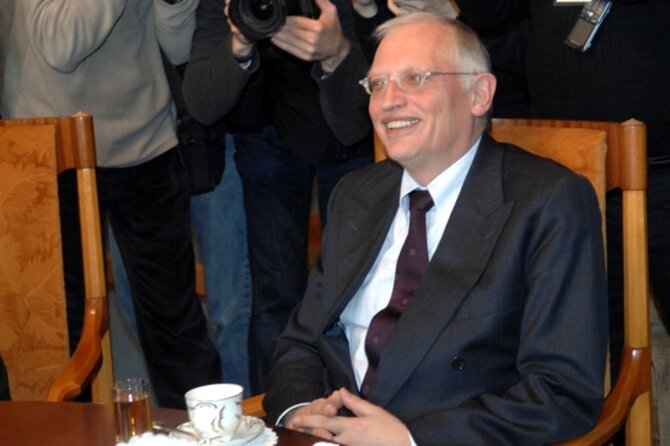 Guenter Verheugen (fot. A. Jagielak /Wprost)