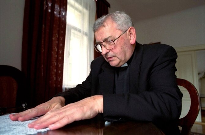 Biskup Tadeusz Pieronek (fot. FORUM)