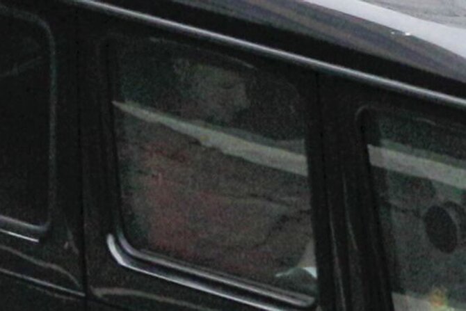 Anders Behring Breivik w drodze do s�du (fot. Reuters/Forum)