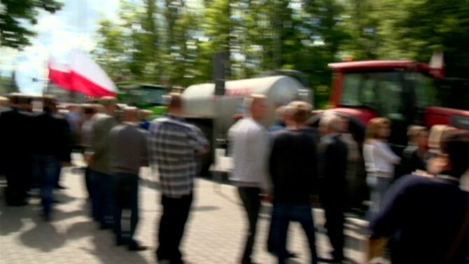 Cały urząd będzie zalany gnojowicą. Protest rolników w Białymstoku
