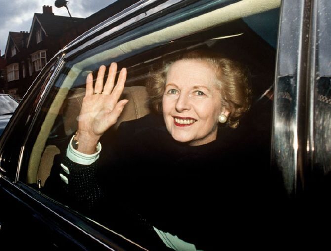 Margaret Thatcher (fot. GRZEGORZ KAWECKI / PULS BIZNESU / FORUM)