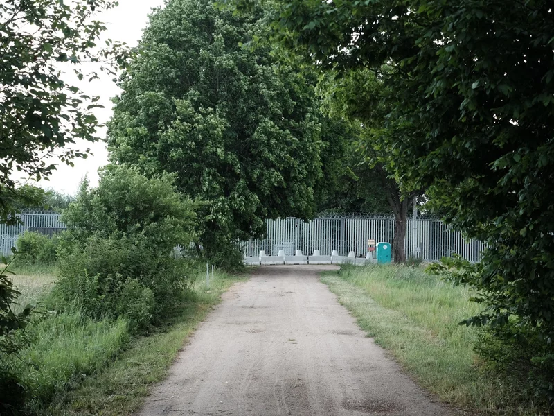 Nowa zapora na granicy z Białorusią z opóźnieniem. Naturalny czynnik był poza kontrolą