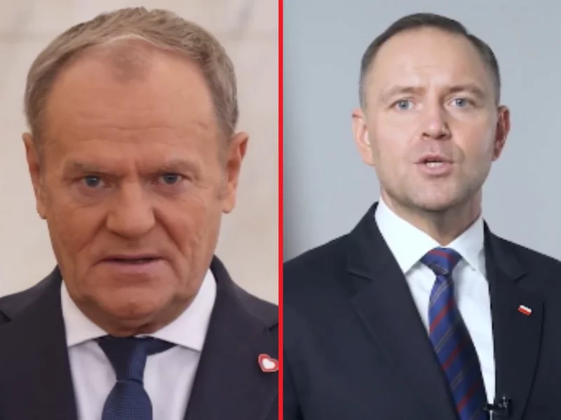 „Tusk nie jest królem”. Nawrocki ostro zareagował na zaczepkę