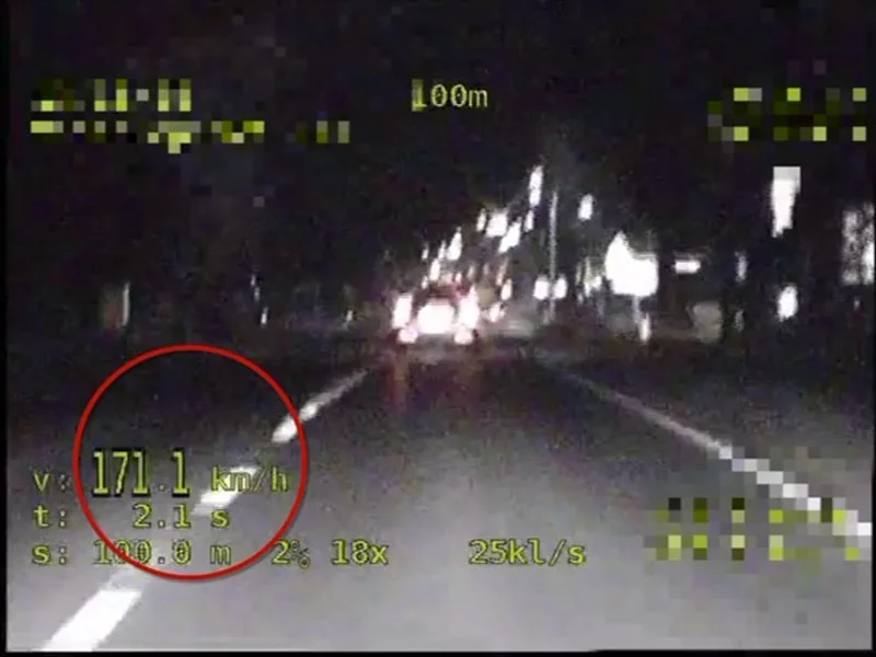 81 punktów karnych i mandat na 8500 zł. 30-letni pirat drogowy złapany