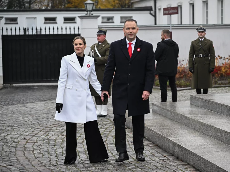 Marta Nawrocka w blasku fleszy. Tak oceniła ją stylistka. „Wyraźna zmiana”