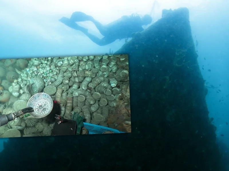 Dwa wraki skrywały ogromny skarb. Tysiące cennych artefaktów na dnie morza