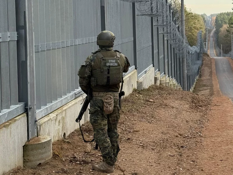 Rząd ulepszył mur na granicy Polski i Białorusi, były szef M