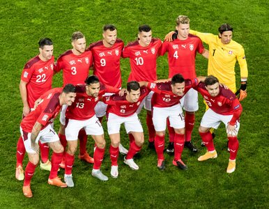 Miniatura: Reprezentacja Szwajcarii w piłce nożnej