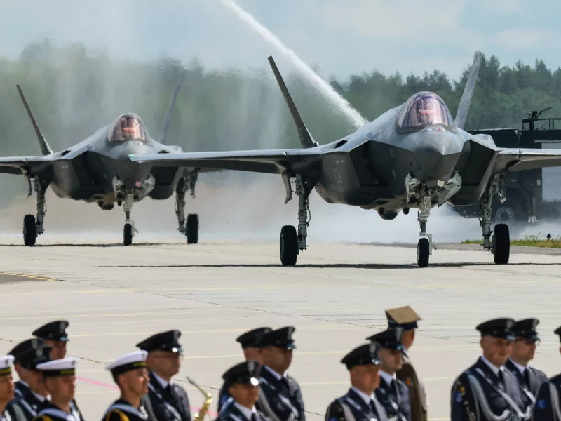 F-35 nad Polską i nieoczekiwany moment w TVP. „Już się podekscytowałam”