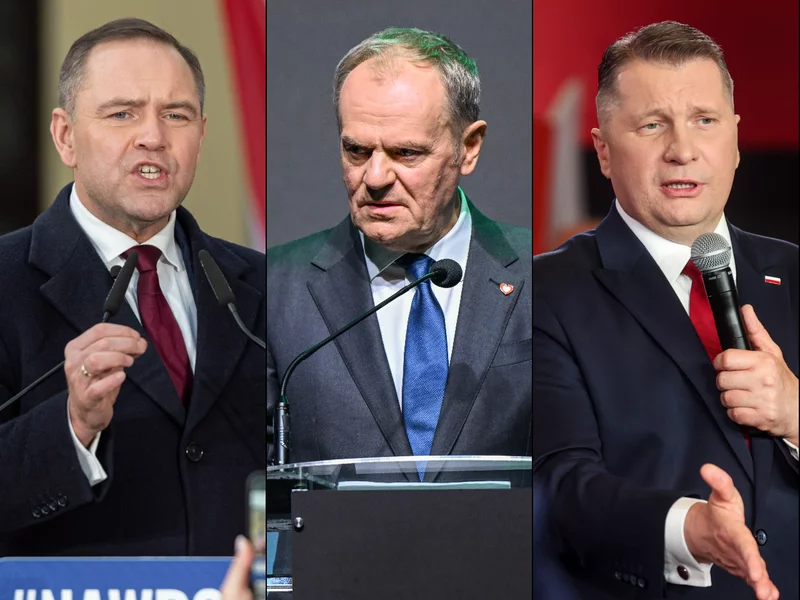 Tak Polacy oceniają Nawrockiego, Tuska i Czarnka. Tylko u jednego więcej pochwał niż krytyki