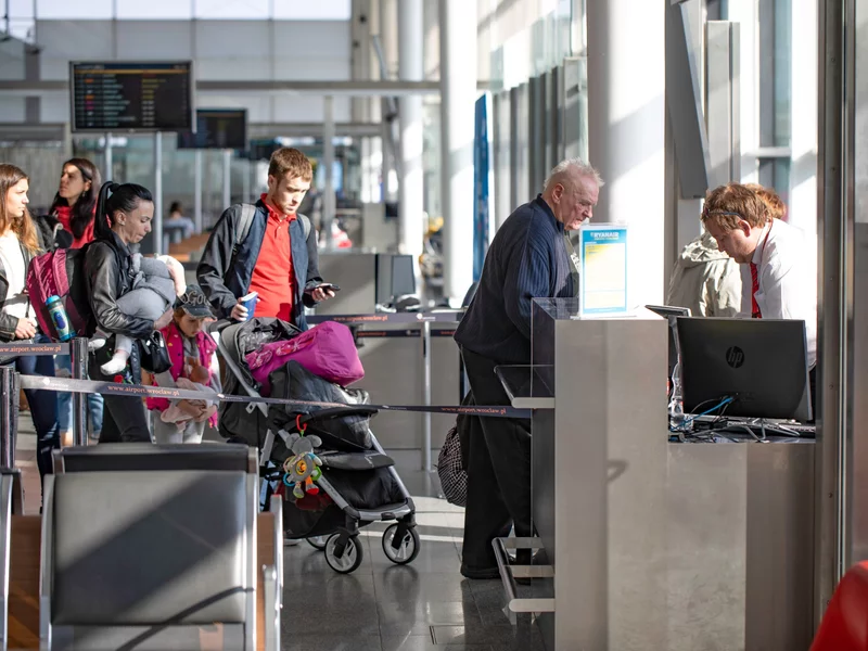 Szok na polskim lotnisku. Pasażerowie przecierali oczy ze zdumienia