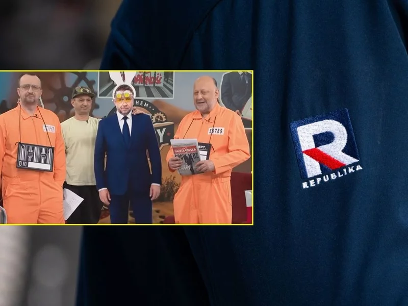 Prowadzący TV Republika przeszli samych siebie. „Byli już Zorro, teraz więźniowie”