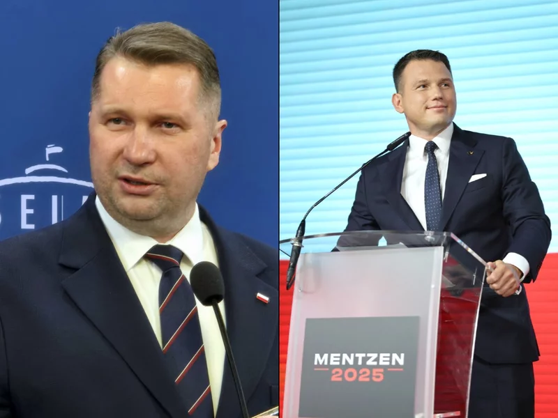 Czarnek skreśla Brauna, ale dla Mentzena ma cierpliwość? Tusk bez złudzeń: Trzy Konfederacje