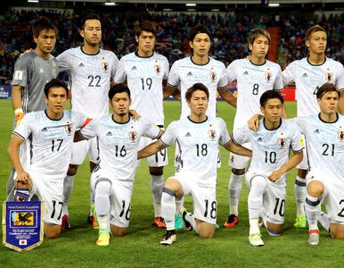 Miniatura: Reprezentacja Japonii w piłce nożnej