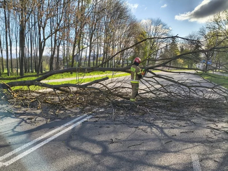 Ponad 2387 interwencji. Ostrzeżenia dla całego kraju
