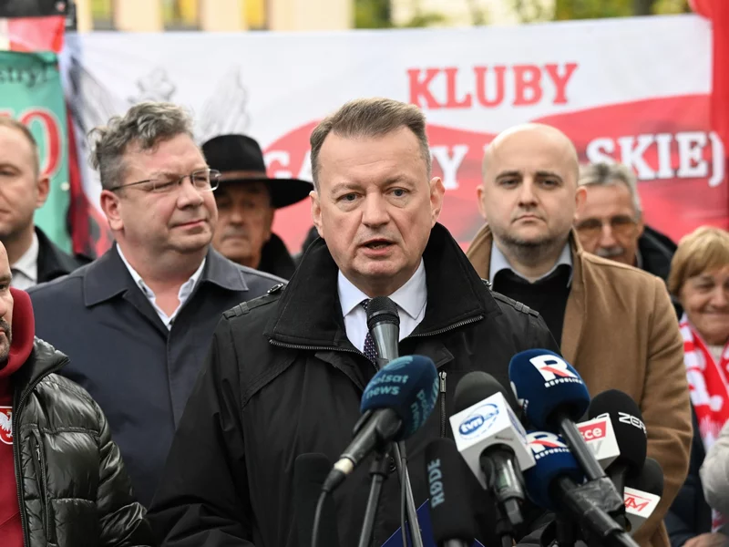 Błaszczak żąda śledztwa po ślubowaniu Berka. Padły słowa o „zamachu stanu”