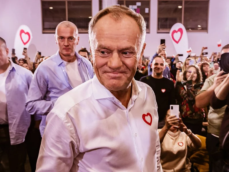 Donald Tusk poza kamerami. Historia pełna nieoczywistych zwrotów