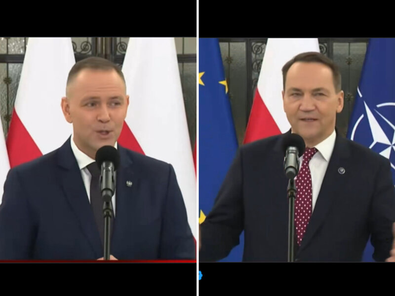 Radosław Sikorski i Karol Nawrocki wystąpili w Sejmie. Ta różnica rzuca się w oczy