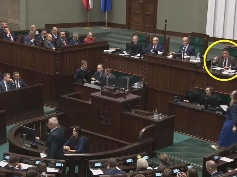 Polityk KO zakpił z posłanki. „Komuś sala sejmowa pomyliła się z przedszkolem”