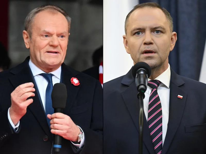 Nawrocki stawia Tuska pod ścianą. Awantura o zdrowie Polaków