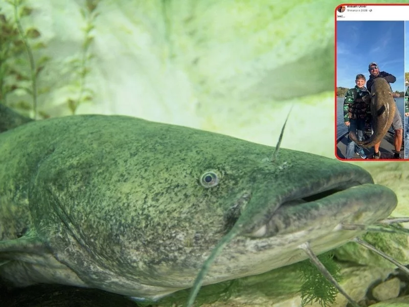 11-latek złowił rybnego potwora, miałby kilka rekordów. Zdecydowały brutalne przepisy