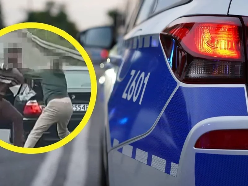 Bójka z udziałem kierowcy BMW w Warszawie. „Jakbym nie był w robocie, to bym wyszedł”