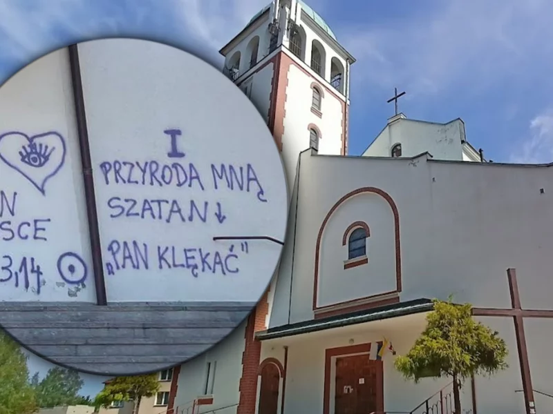 Proboszcz nie spodziewał się, że zobaczy coś takiego. Wezwał policję