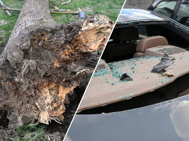 Przez Polskę przetoczyła się wichura. PSP opublikowała dramatyczny komunikat