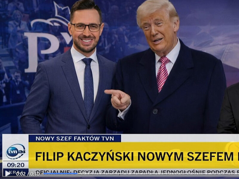Poseł PiS za sterami „Faktów TVN”? Filip Kaczyński zabrał głos