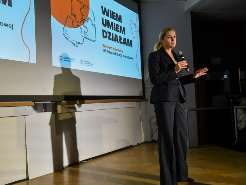 Rewolucja w polskiej szkole. Nowacka zapowiada. „Mamy wspólne marzenie”