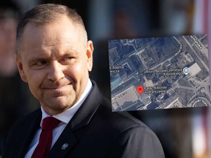 Szokujące zmiany dotyczące Nawrockiego. W Google Maps powstał „Pałac kibolski”