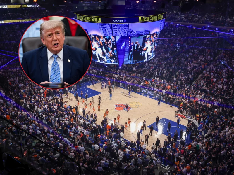 Takiego przywitania Trump się nie spodziewał. Kibi