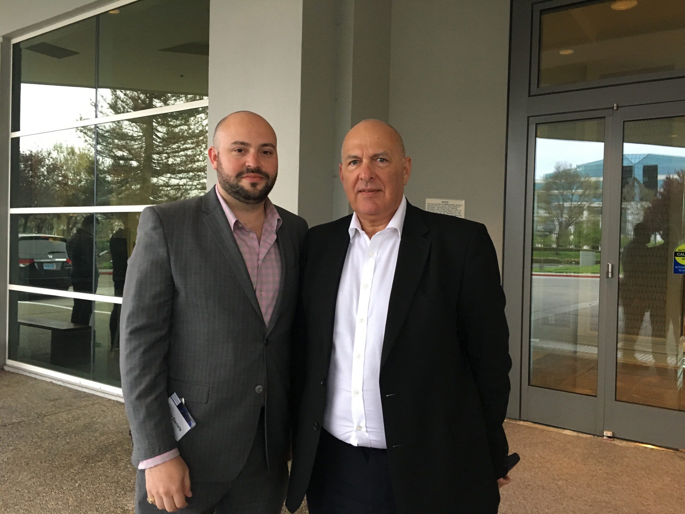 Jonny Daniels i Tadeusz Kościński