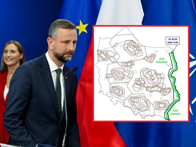 Ograniczenie ruchu lotniczego nad Polską. Wojsko przekazało szczegóły