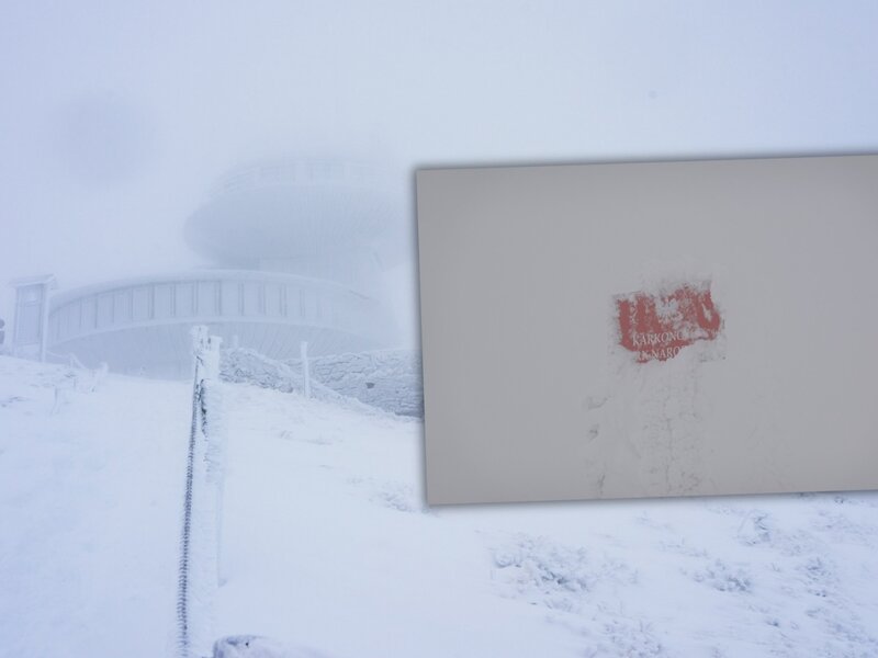 Nie tylko zorza. W Karkonoszach pojawiła się „biała ciemność”